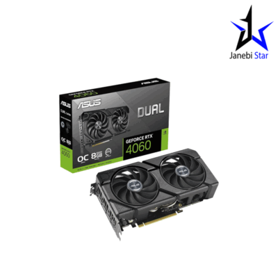 کارت گرافیک ایسوس Dual GeForce RTX 4060 EVO OC Edition 8GB GDDR6