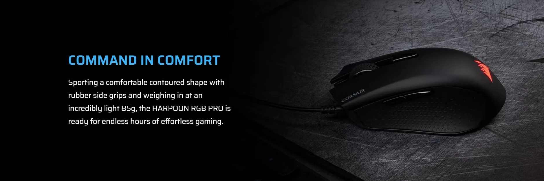 ماوس گیمینگ کورسیر مدل Harpoon Pro