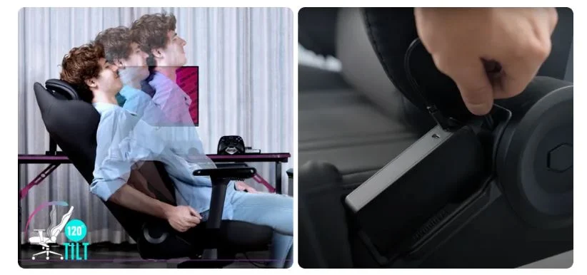 صندلی گیمینگ کولرمستر مدل Hybrid M Massage