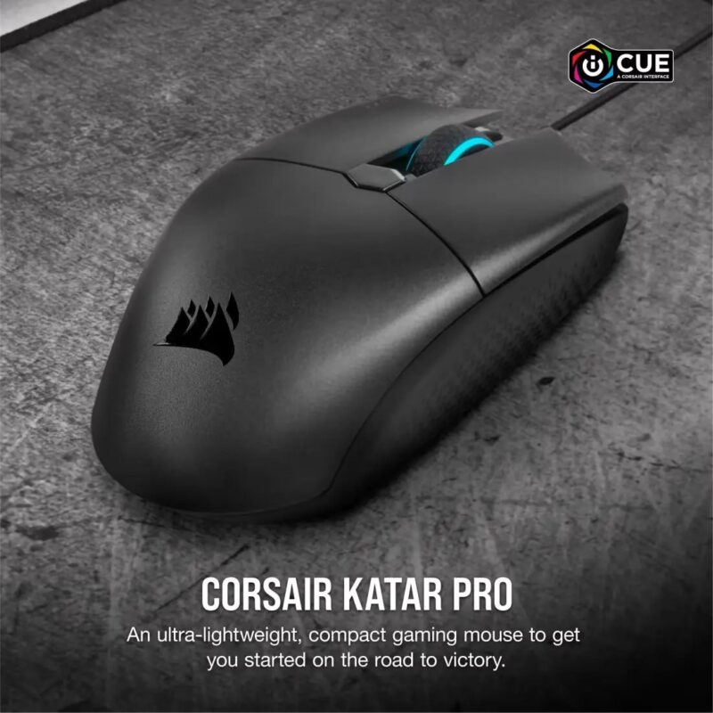 ماوس گیمینگ کورسیر مدل KATAR PRO Ultra-Light