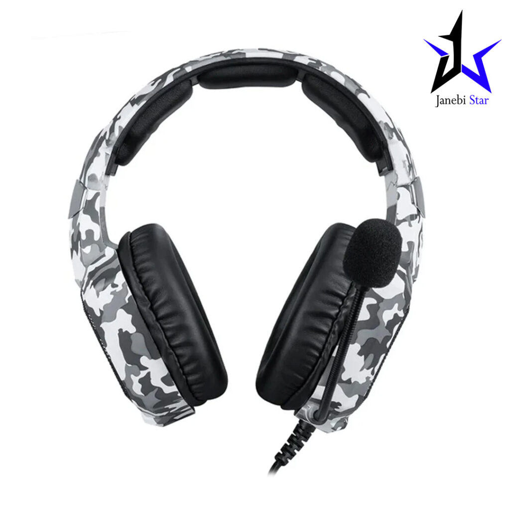 هدست گیمینگ اونیکوما مدل K8 Camouflag Gray