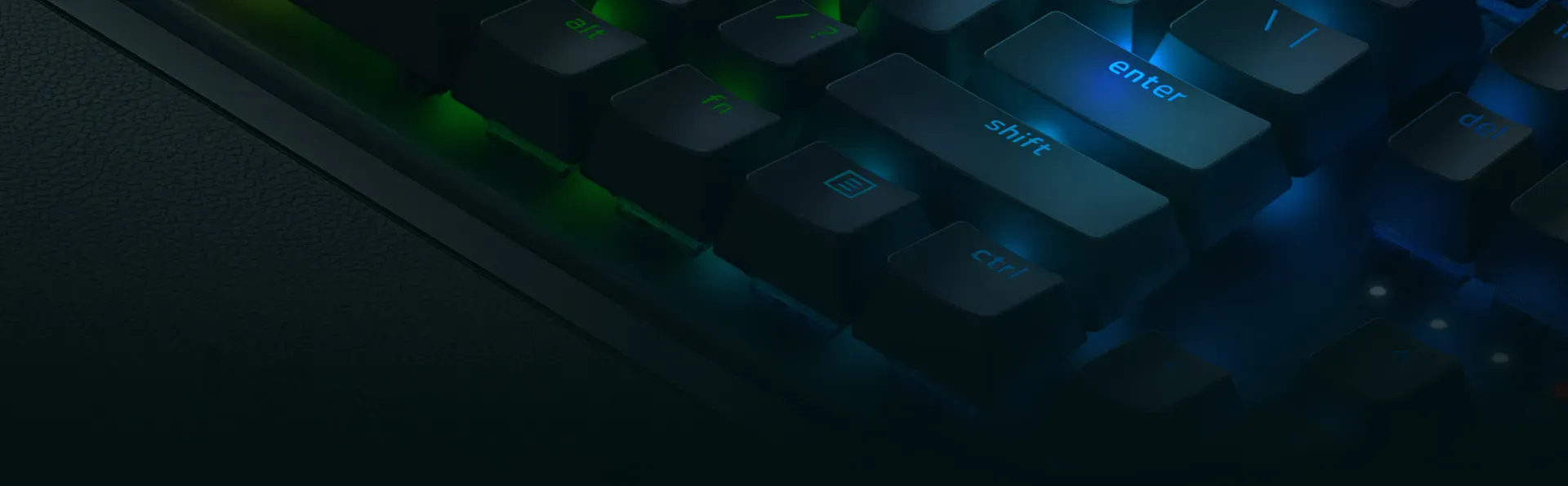 کیبورد گیمینگ ریزر مدل BlackWidow Essential Green Switch