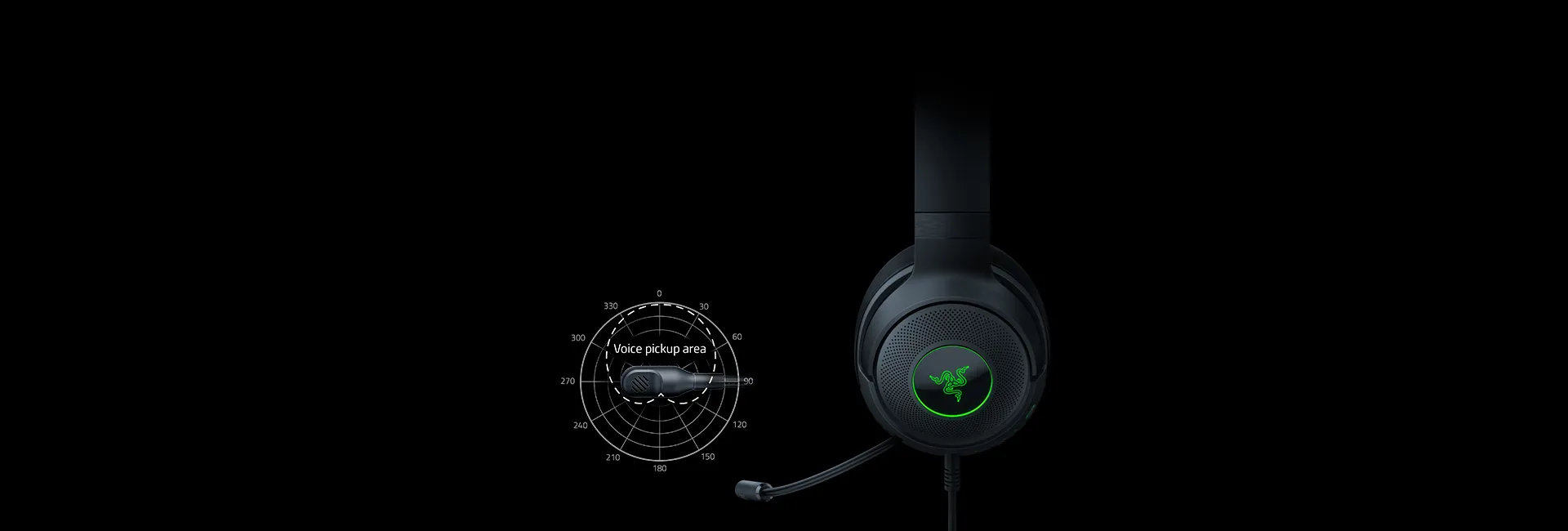 هدست مخصوص بازی ریزر مدل Kraken V3 X