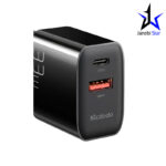 شارژر دیواری مک دودو مدل CH-0922 به همراه کابل تبدیل USB-C