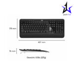 کیبورد و ماوس بی‌سیم لاجیتک مدل MK540