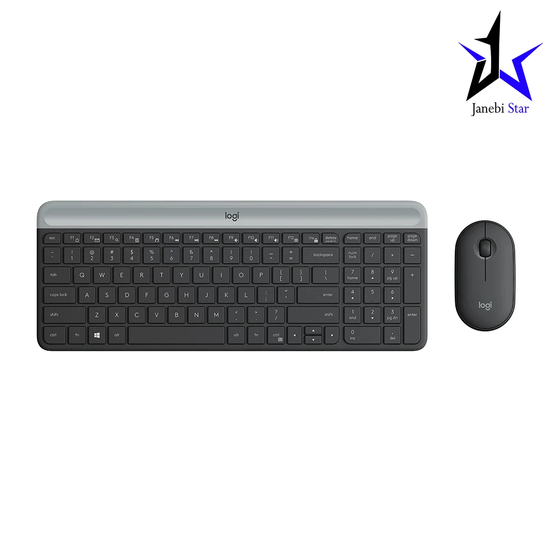 کیبورد و ماوس بی سیم لاجیتک mk470slim