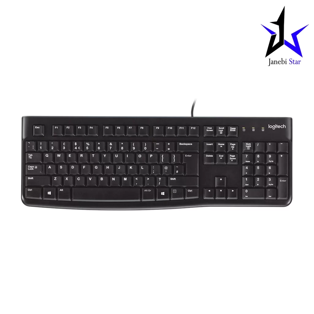 کیبورد باسیم لاجیتک مدل k120 logitech