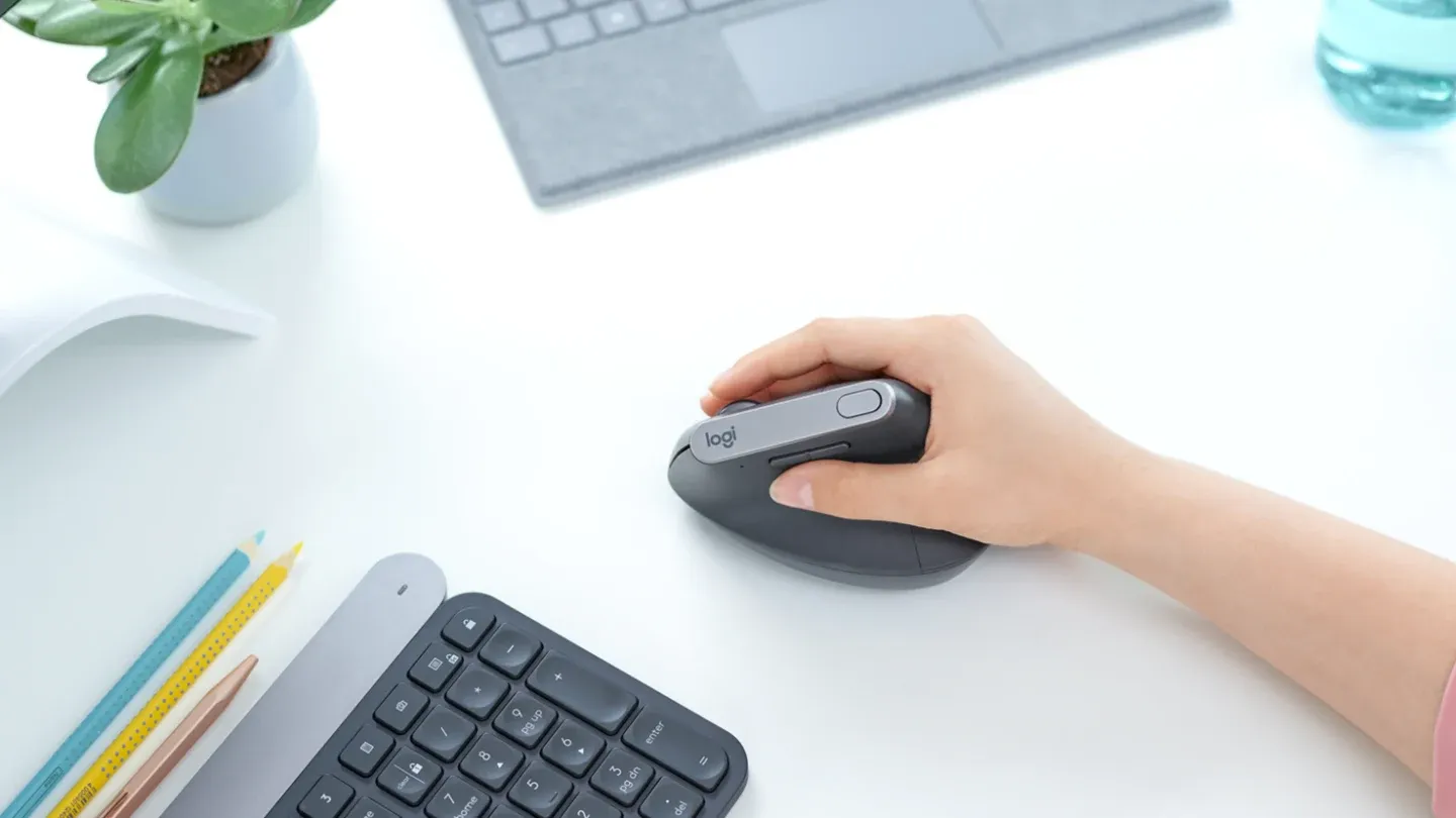 ماوس بی سیم لاجیتک مدل logitech MX Vertical