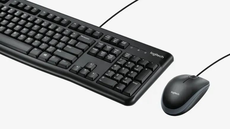 کیبورد و ماوس لاجیتک مدل mk120