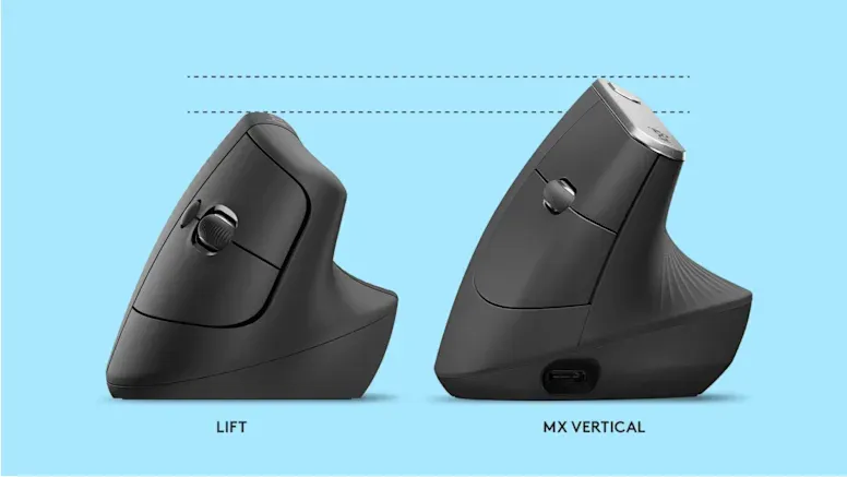 ماوس بی‌سیم لاجیتک مدل LIFT VERTICAL Ergonomic