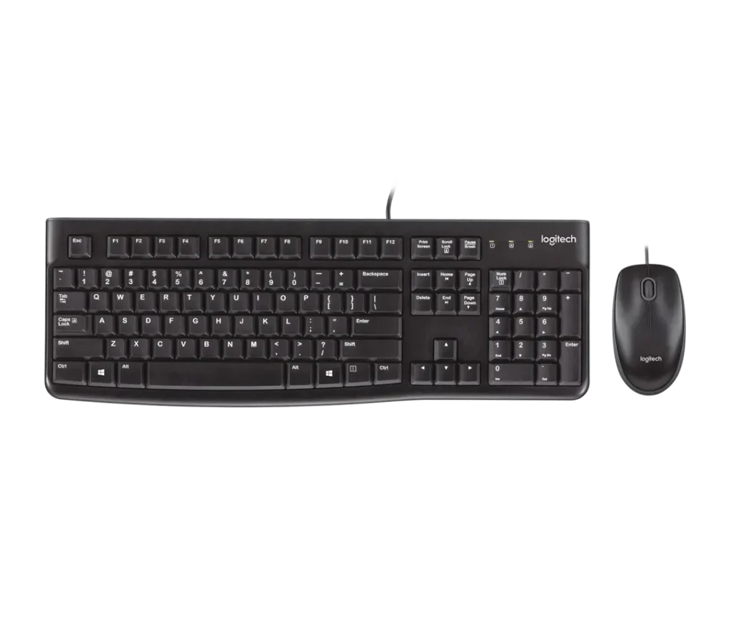 کیبورد و ماوس لاجیتک مدل mk120