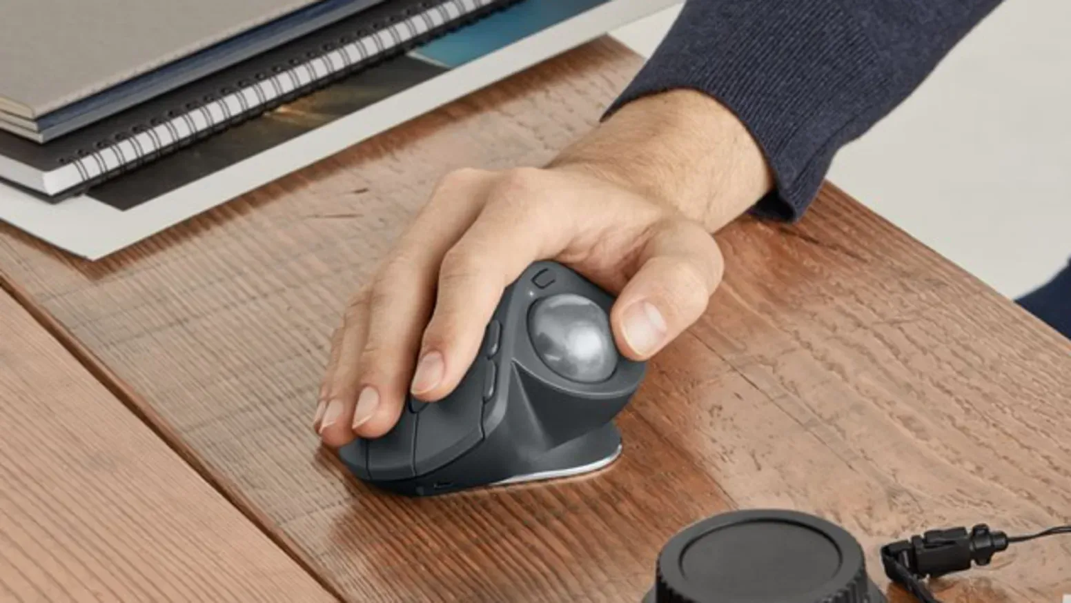ماوس بی‌ سیم لاجیتک مدل Logitech Mx Ergo