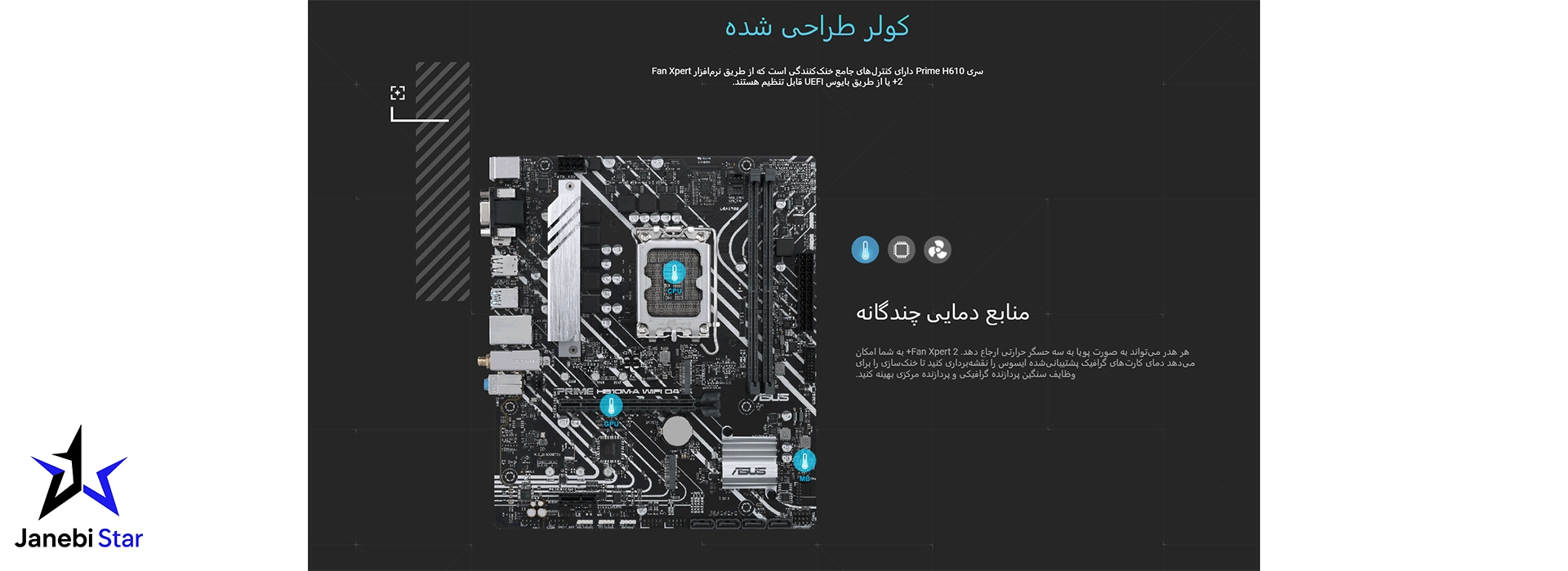 مادربرد ایسوس PRIME H610M-A WIFI D4