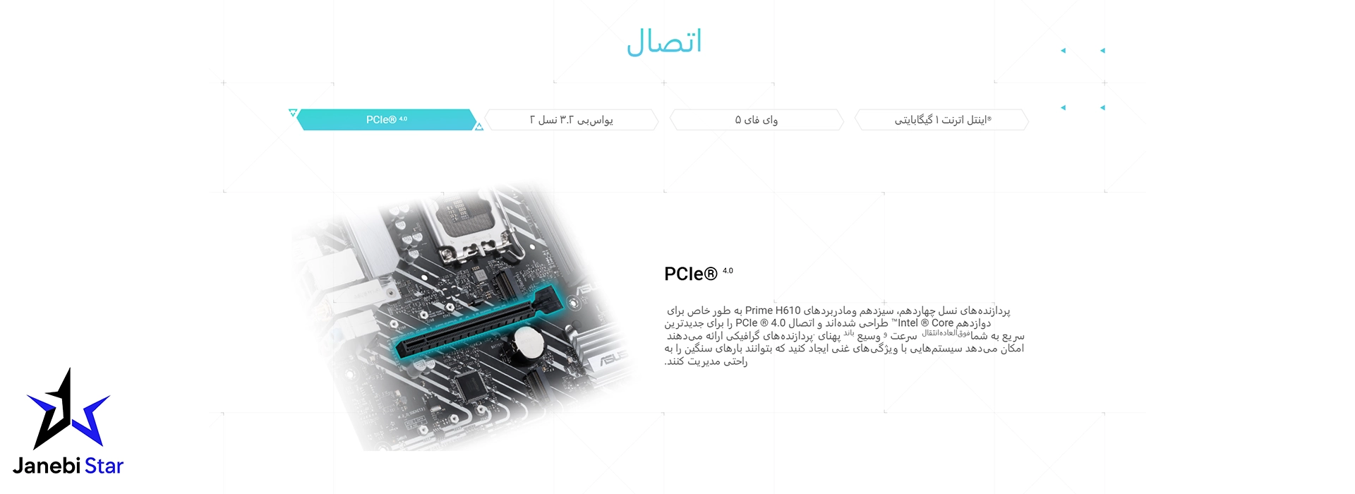 مادربرد ایسوس PRIME H610M-A WIFI D4