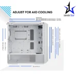 کیس گیمینگ لیان لی LANCOOL 216 RGB Black