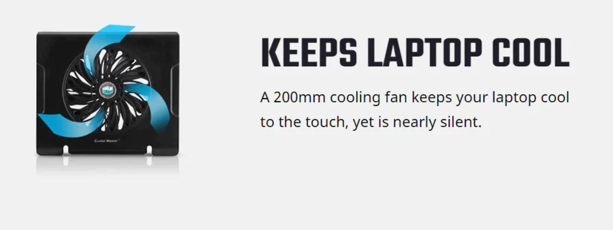 پایه خنک کننده کولر مستر مدل NOTEPALCMC3