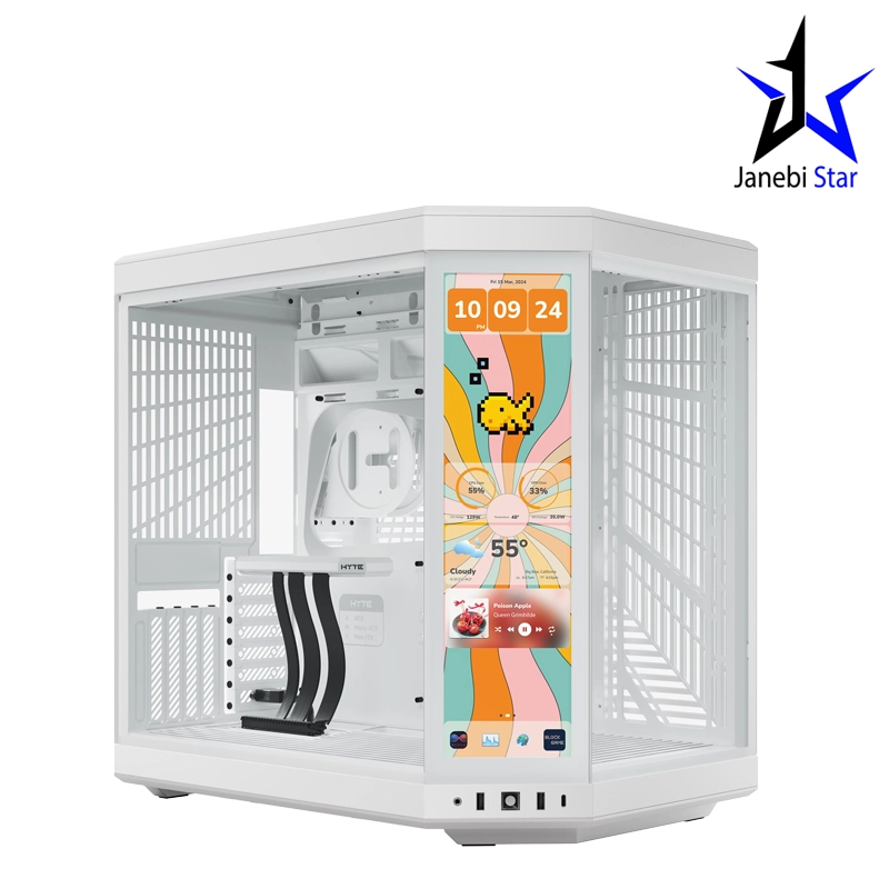 کیس هایت مدل Y70 به همراه نمایشگر کیس مدل Y70 touch infinite