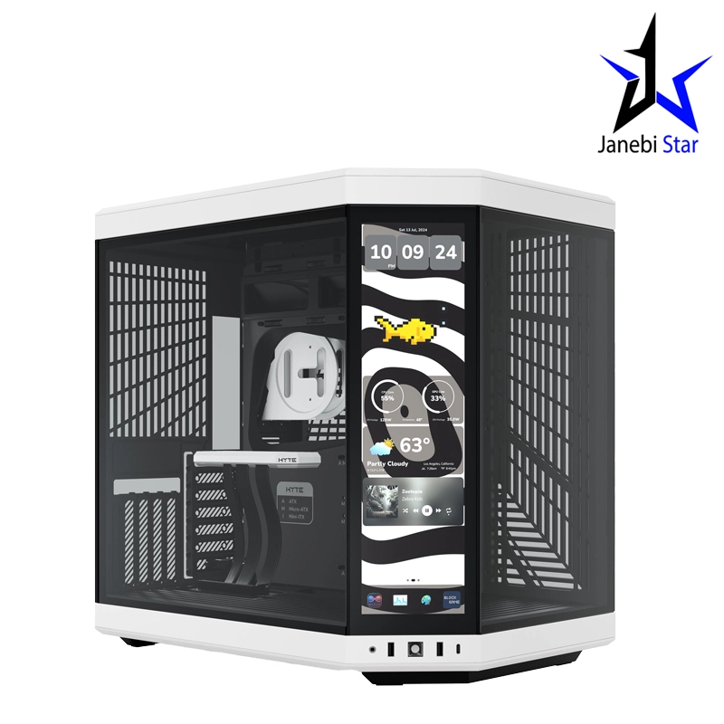 کیس هایت مدل Y70 به همراه نمایشگر کیس مدل Y70 touch infinite