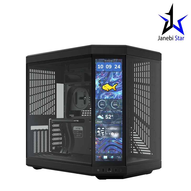 کیس هایت مدل Y70 به همراه نمایشگر کیس مدل Y70 touch infinite