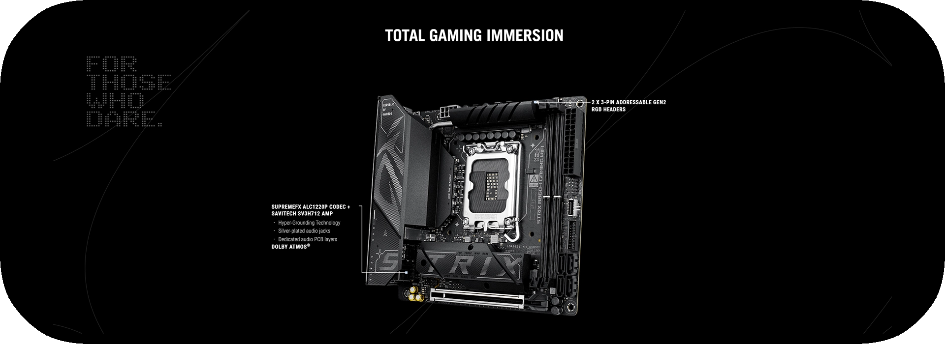 مادربرد ایسوس مدل ROG STRIX B860-I GAMING WIFI