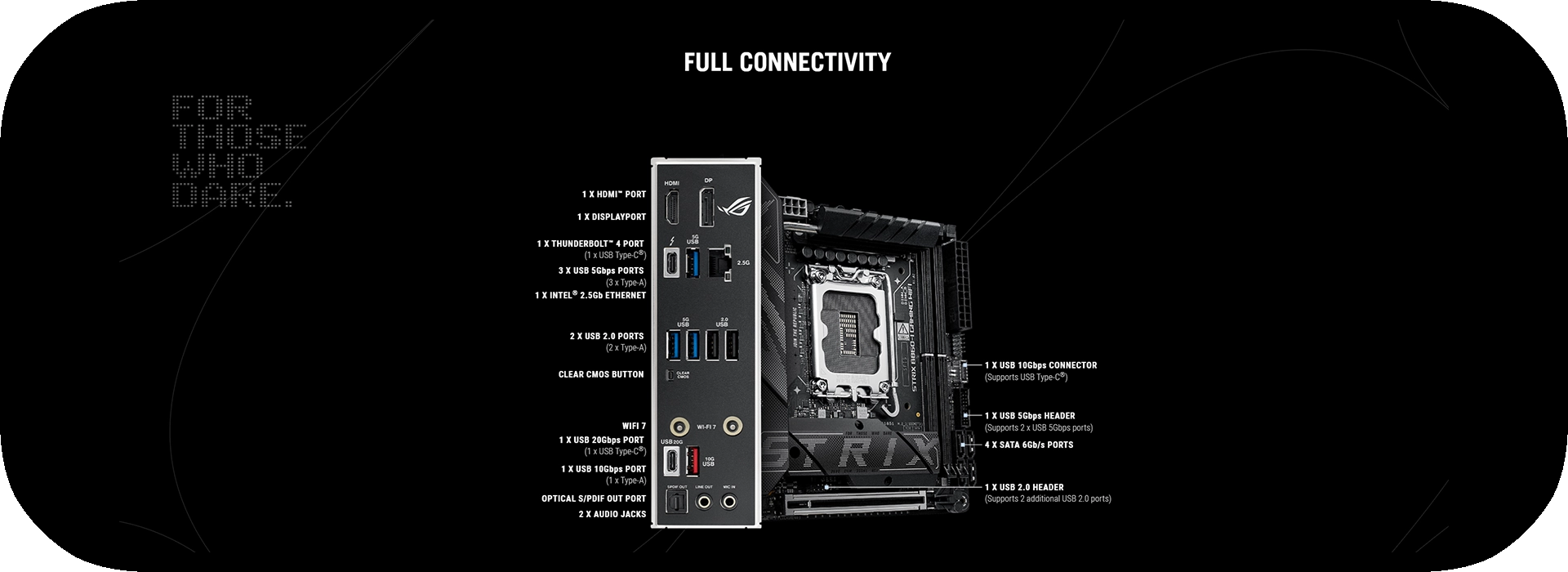 مادربرد ایسوس مدل ROG STRIX B860-I GAMING WIFI