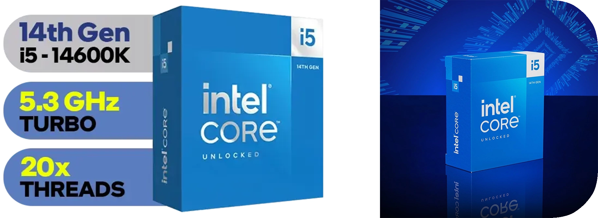 پردازنده کامپیوتر اینتل مدل Core i5-14600K Tray