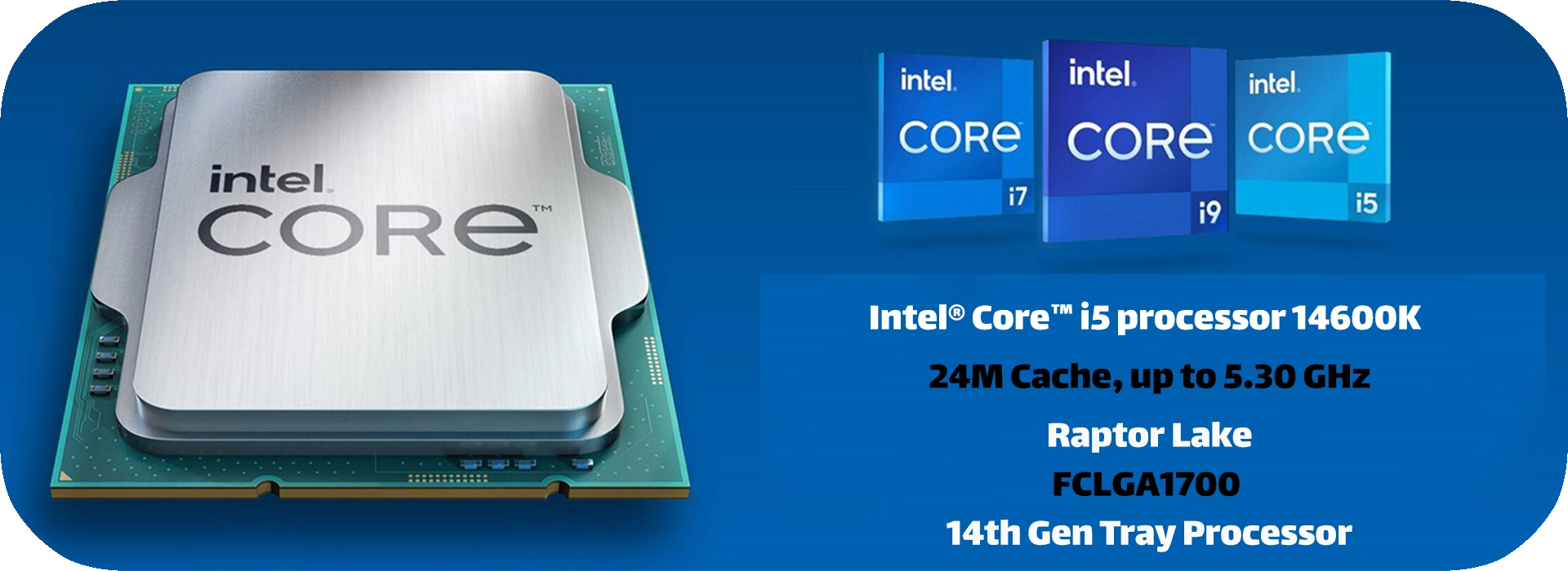 پردازنده کامپیوتر اینتل مدل Core i5-14600K Tray