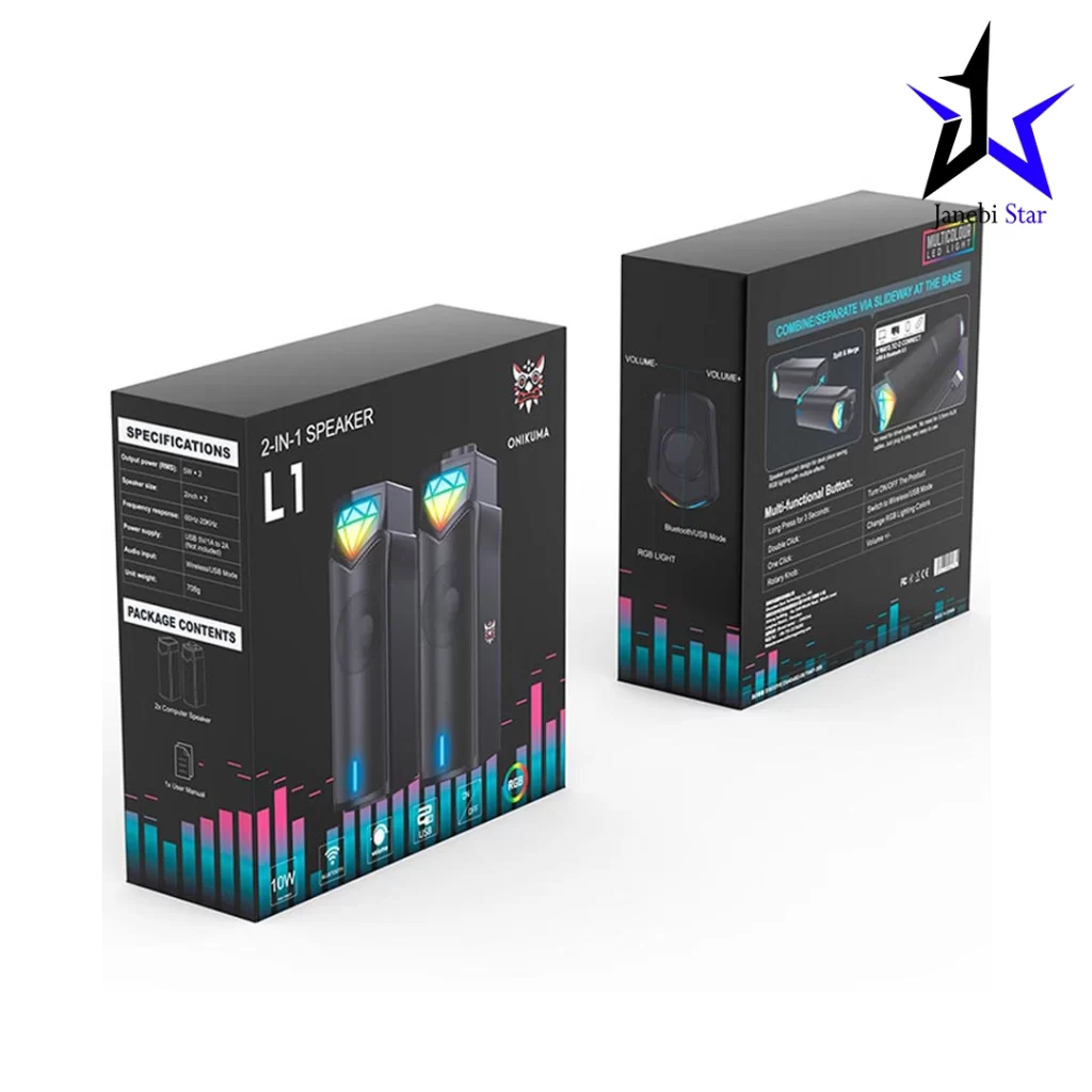 اسپیکر دسکتاپ اونیکوما مدل L1 RGB