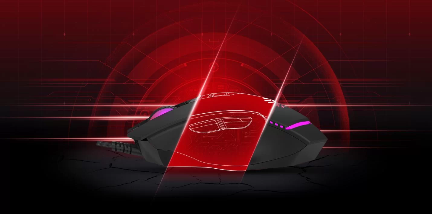 ماوس گیمینگ باسیم ای فورتک مدل A4Tech BLOODY V8Mmax