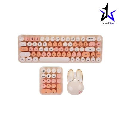 کیبورد و ماوس بی سیم مافی مدل I Bean Max