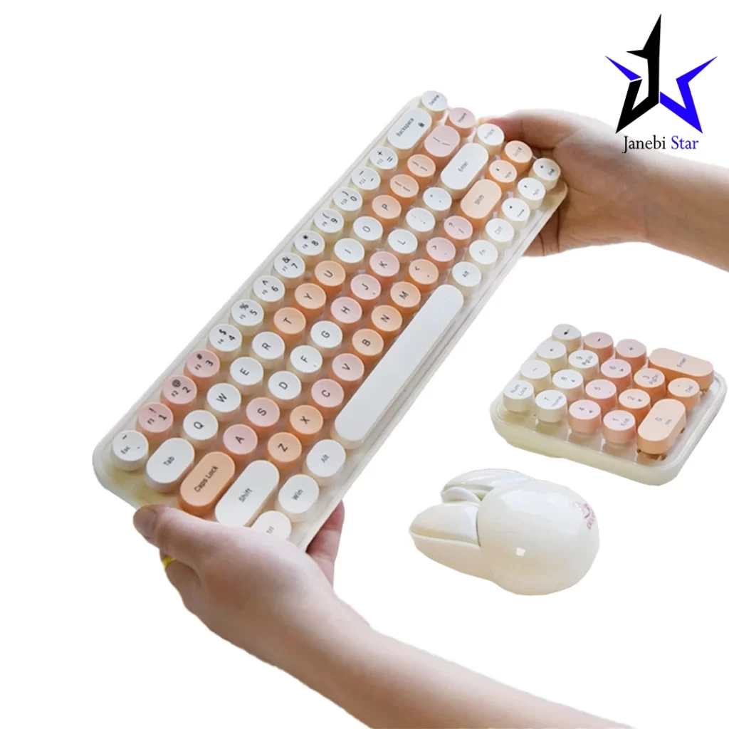 کیبورد و ماوس بی سیم مافی مدل I Bean Max