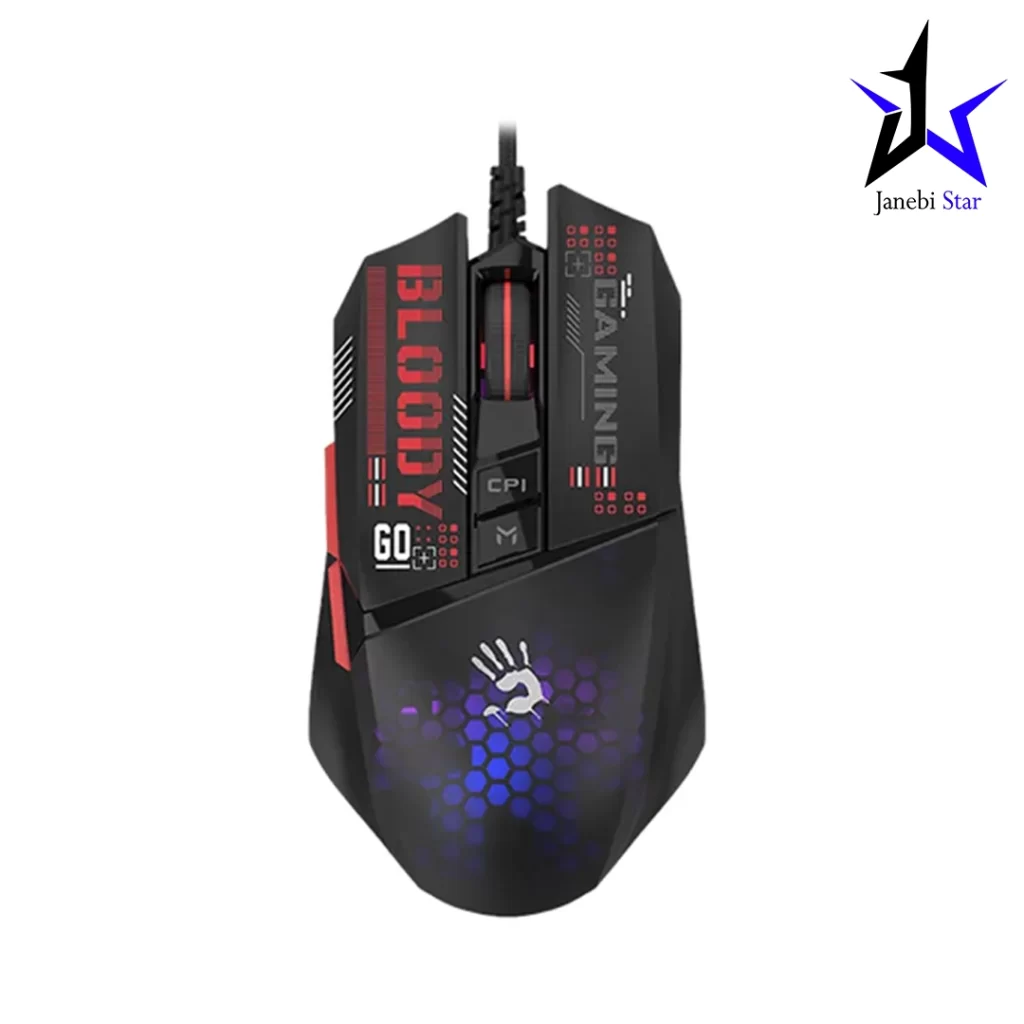 ماوس باسیم گیمینگ ای فورتک BLOODY W60 MAX MINI