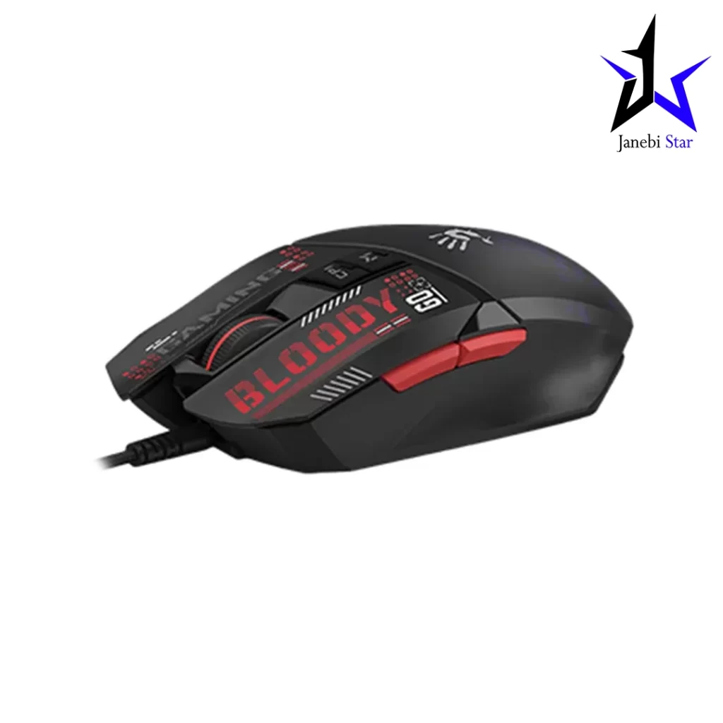 ماوس باسیم گیمینگ ای فورتک BLOODY W60 MAX MINI