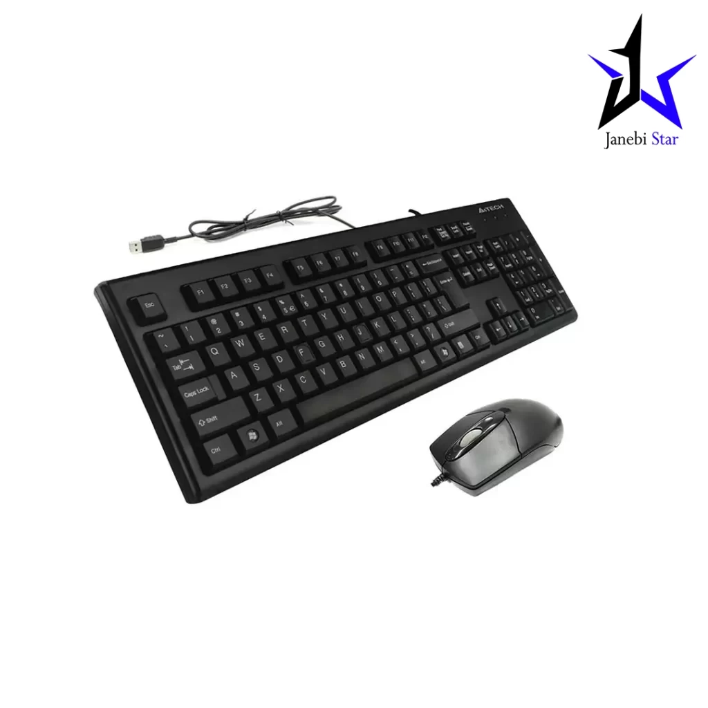 کیبورد و موس سیمی ای فورتک مدل A4Tech KR-8572S