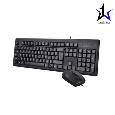 کیبورد و موس سیمی ای فورتک مدل A4Tech KR-9276