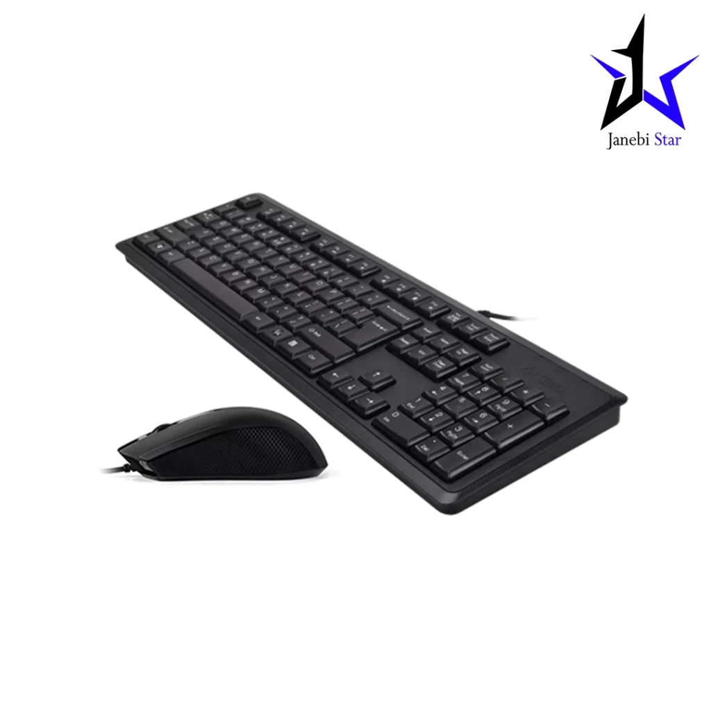 کیبورد و موس سیمی ای فورتک مدل A4Tech KR-9276
