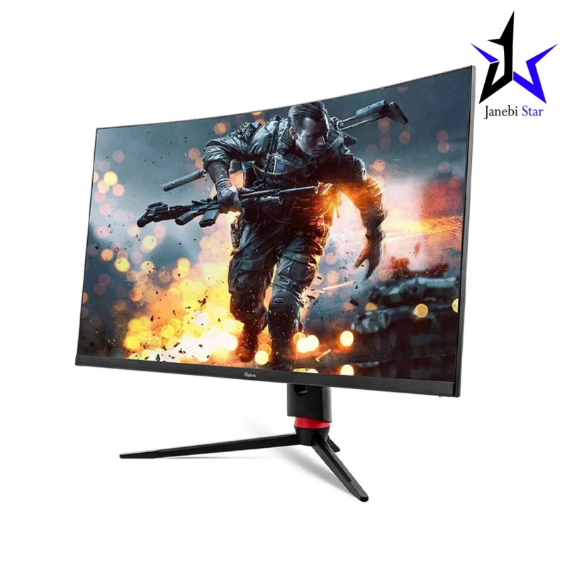 مانیتور خمیده گیمینگ 32 اینچ جی پلاس مدل GGM-K329QN