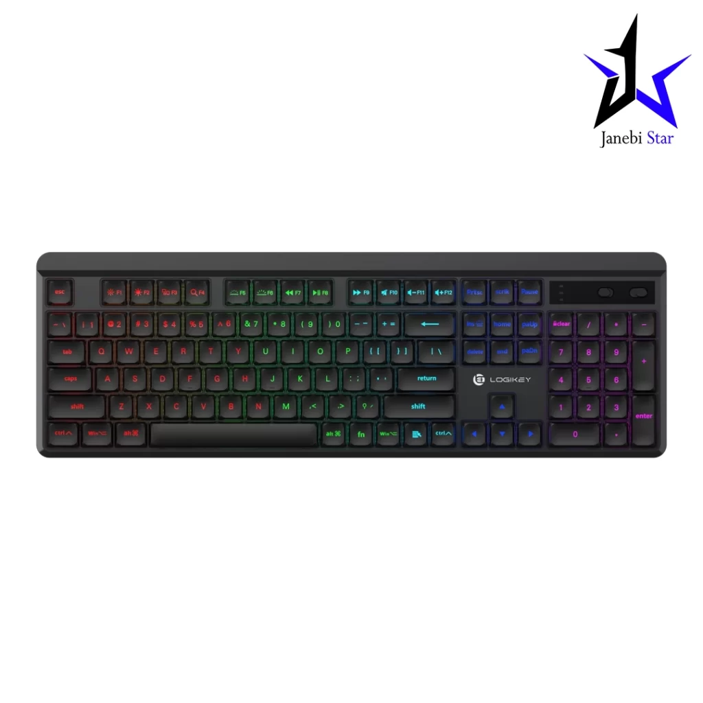 کیبورد بی سیم مکانیکال لاجیکی مدل K520B