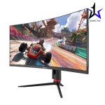 مانیتور خمیده گیمینگ 34 اینچ جی پلاس مدل GGM-K349QN