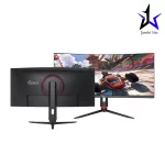 مانیتور خمیده گیمینگ 34 اینچ جی پلاس مدل GGM-K349QN