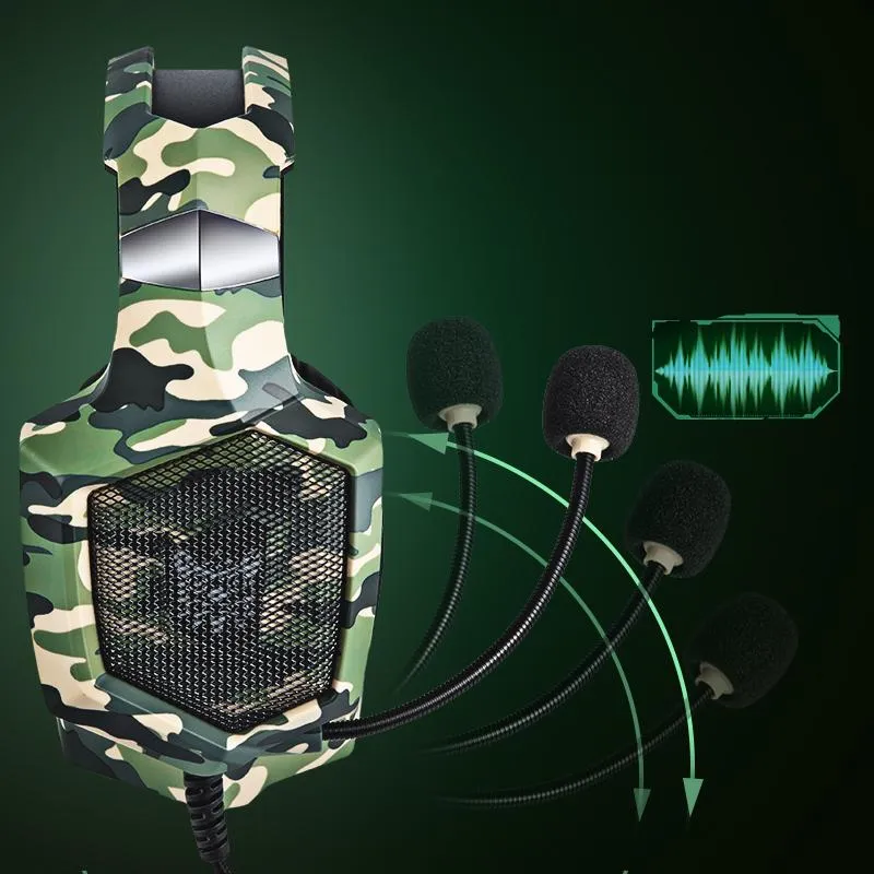 هدست گیمینگ اونیکوما مدل K8 Camouflage