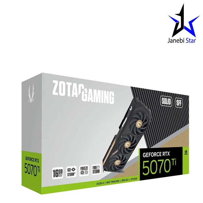کارت گرافیک زوتک مدل RTX 5070 Ti SOLID SFF 16GB