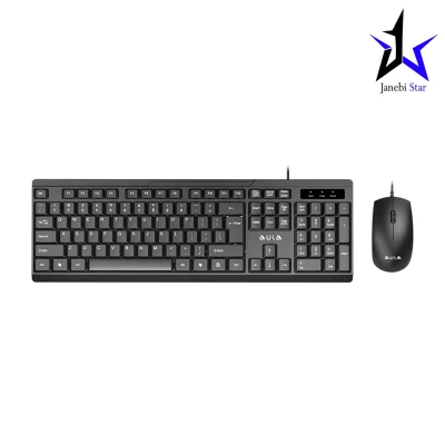 کیبورد و ماوس سیم دار آئولا AC101