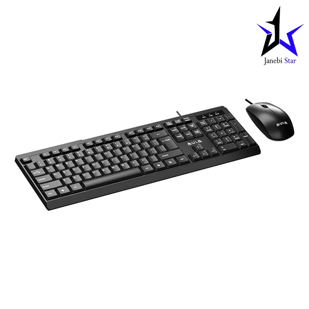 کیبورد و ماوس سیم دار آئولا AC101