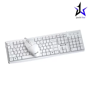 کیبورد و ماوس سیم دار آئولا مدل AC102