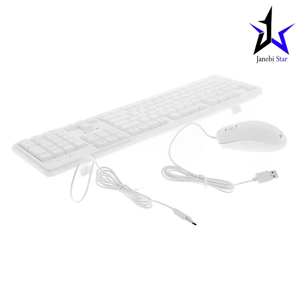 کیبورد و ماوس سیم دار آئولا مدل AC102