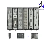 ست پیچ گوشتی پرووان مدل PGS106 بسته ۷۴ عددی