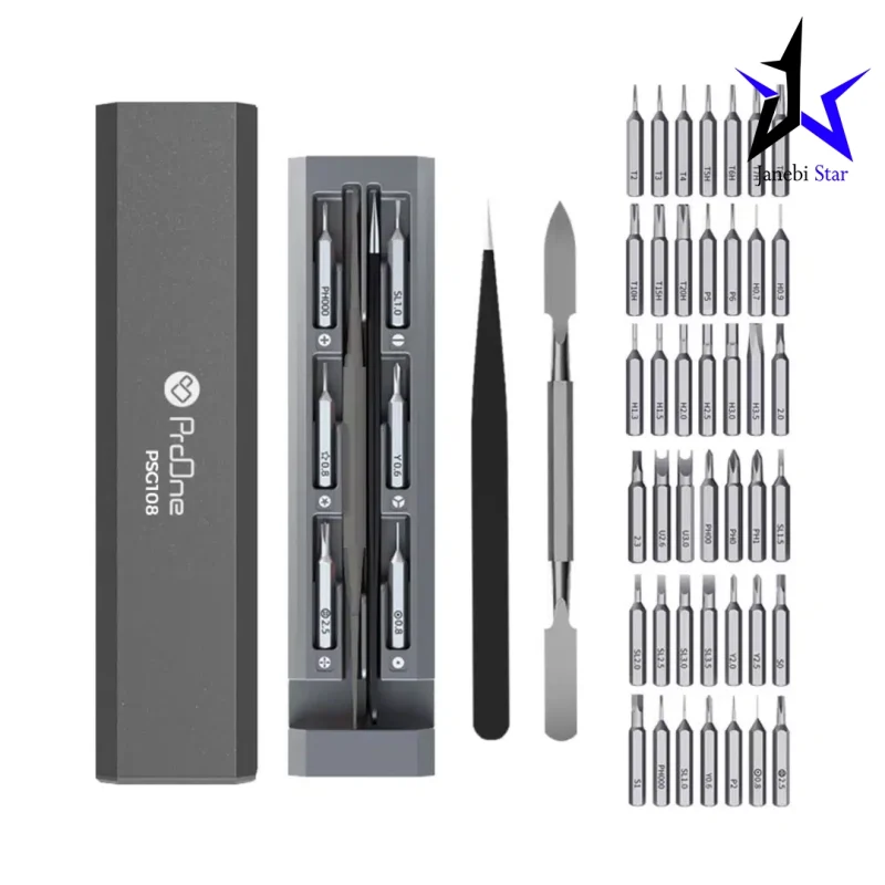 پیچ گوشتی پرووان مدل PGS108 بسته 44 عددی