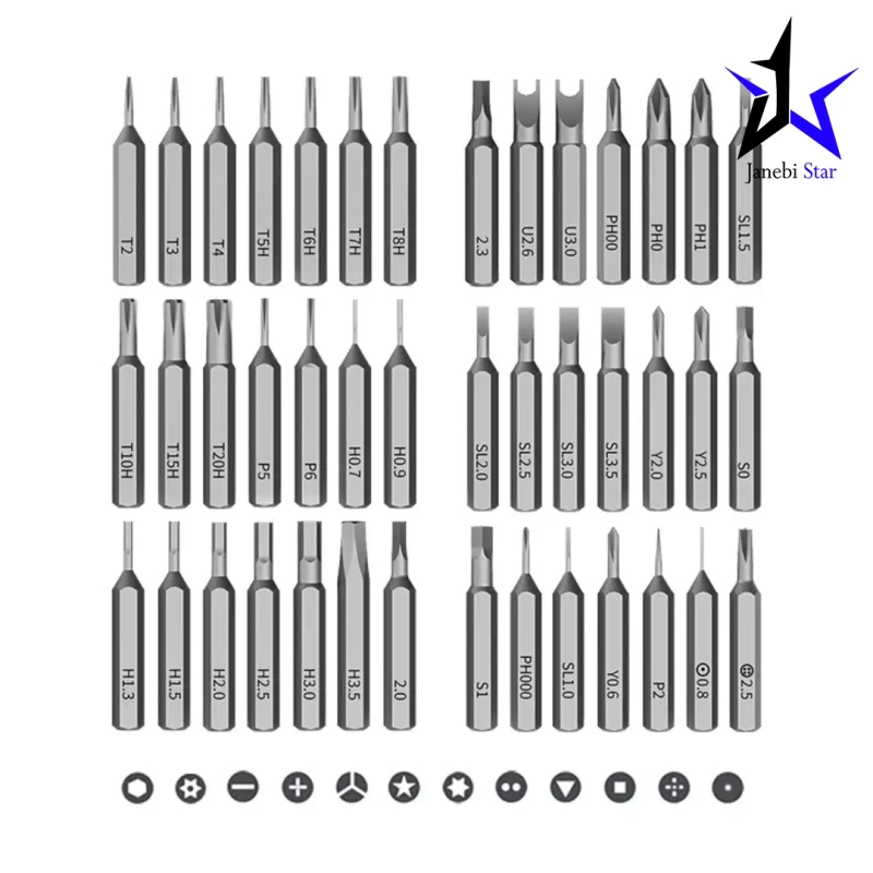 پیچ گوشتی پرووان مدل PGS108 بسته 44 عددی