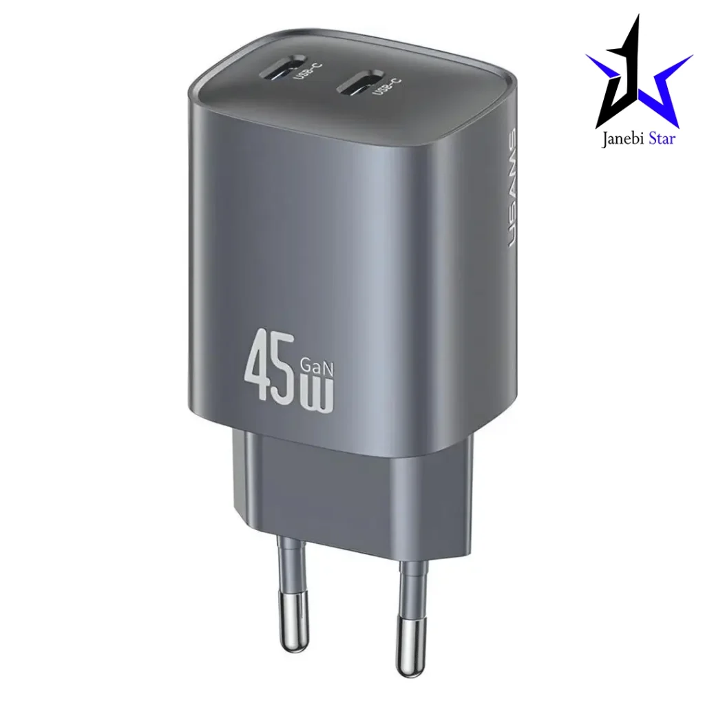 شارژر دیواری یوسمز مدل US-CC305 با توان 45 وات